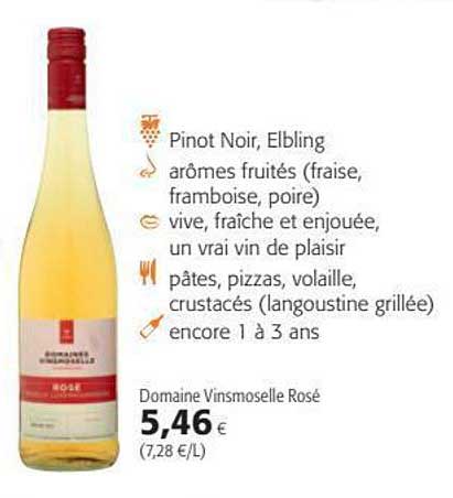 domaine vinsmoselle rosé