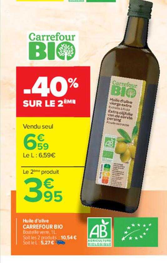 Huile D'olive Carrefour Bio