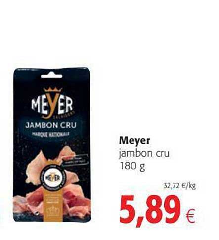 jambon cru meyer