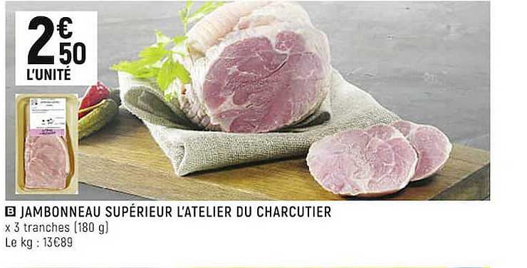 jambonneau supérieur l'atelier du charcutier