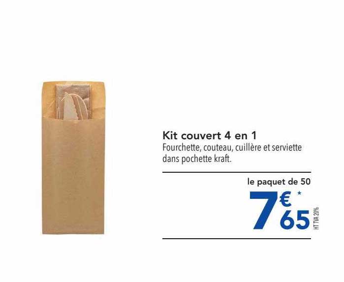 Kit Couvert 4 En 1