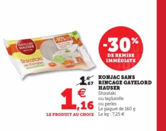 konjac sans rinçage gayelord hauser