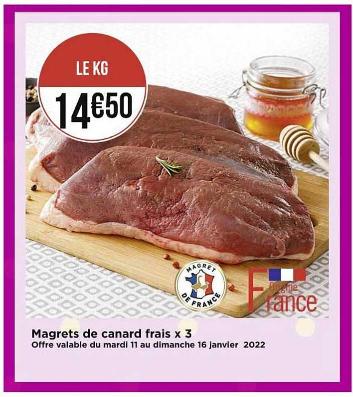 Magrets De Canard Frais X3