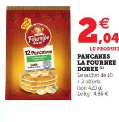 pancakes la fournée dorée