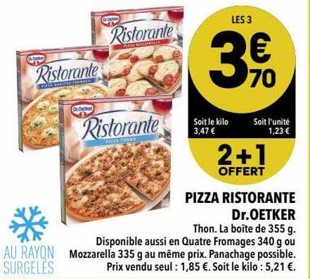 pizza ristorante dr. oetker
