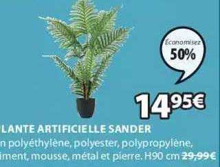 Plante Artificielle Sander