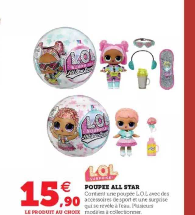 poupée all star lol surprise