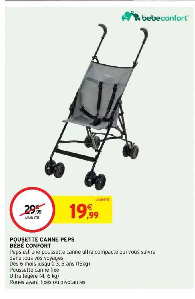 poussette canne peps bébé confort