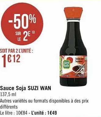 sauce soja suzi wan