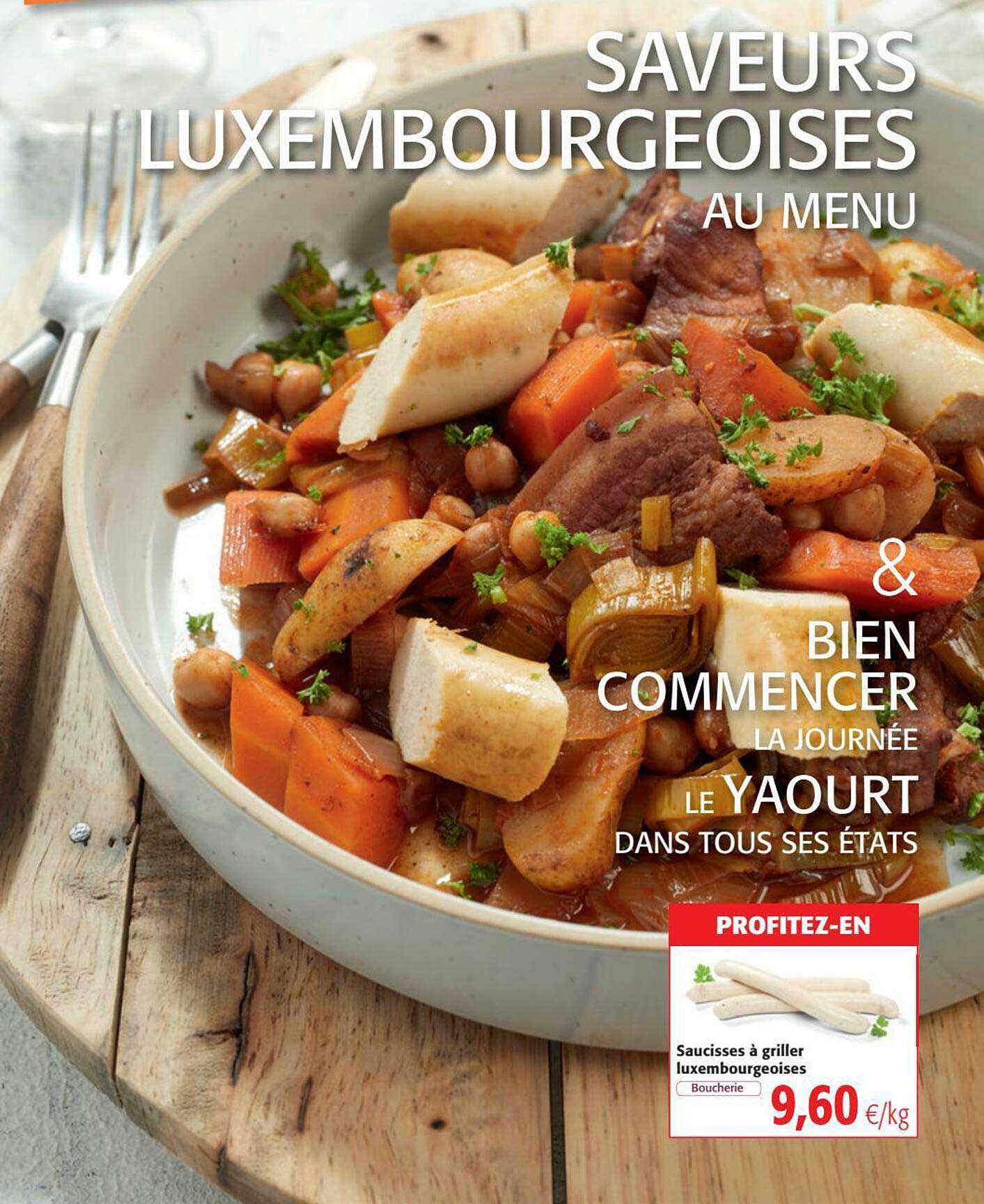 Saucisses à Griller Luxembourgeoises