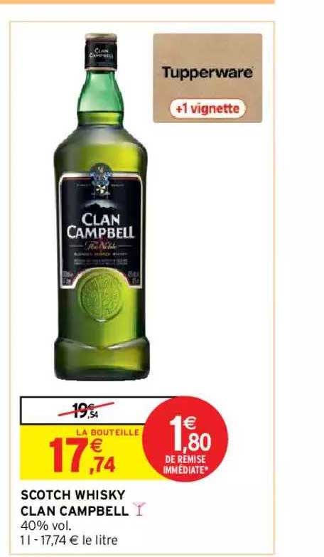 scotch whisky clan campbell