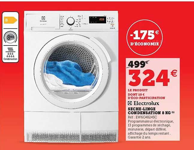 sèche-linge condensation 8kg