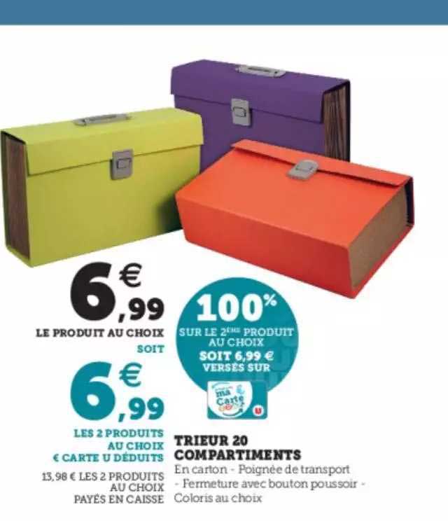 Trieur 20 Compartiments