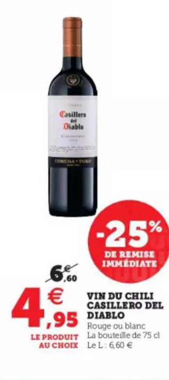 vin du chili casillero del diablo