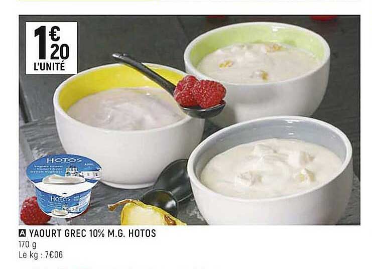yaourt grec 10% m.g. hotos