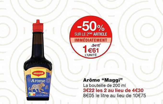Arôme "maggi"