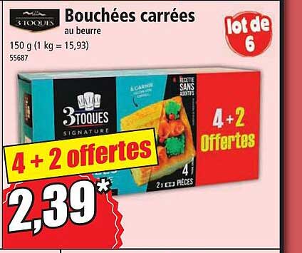 Bouchées Carrées