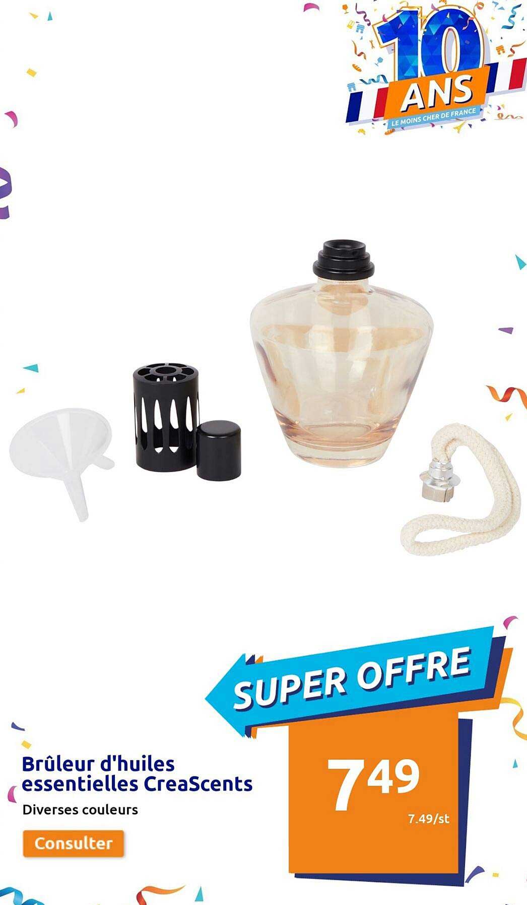 Brûleur D'huiles Essentielles CreaScents