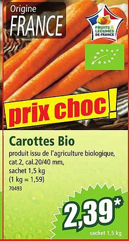 Carottes Bio