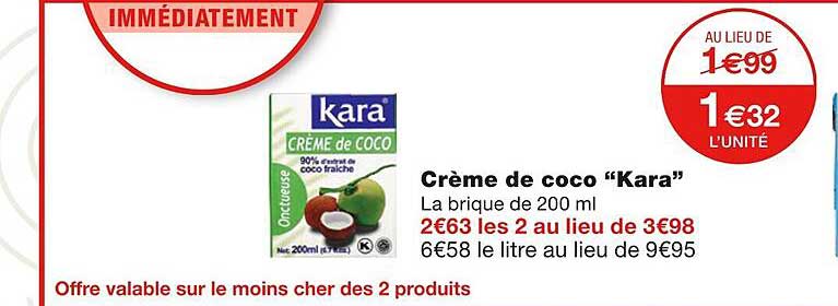 Crème De Coco "kara"