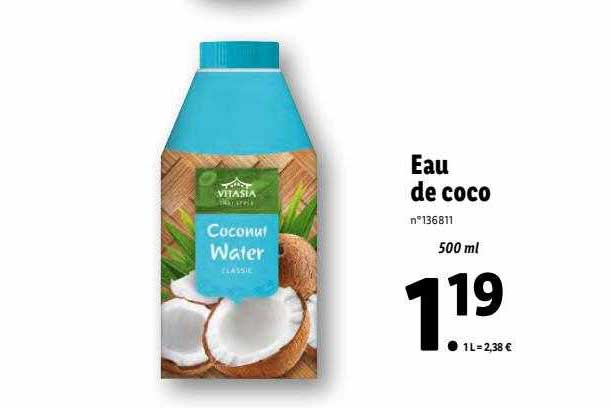 eau de coco vitasia