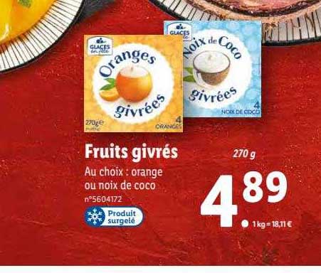 Fruits Givrés