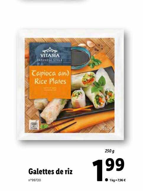 galettes de riz vitasia