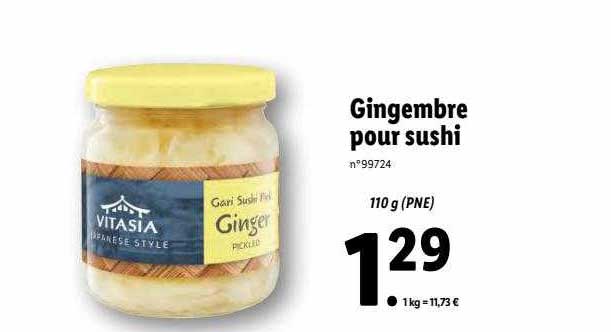gingembre pour sushi vitasia