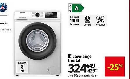 lave-linge frontal hisense
