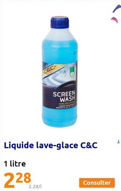 liquide lave-glace c&c