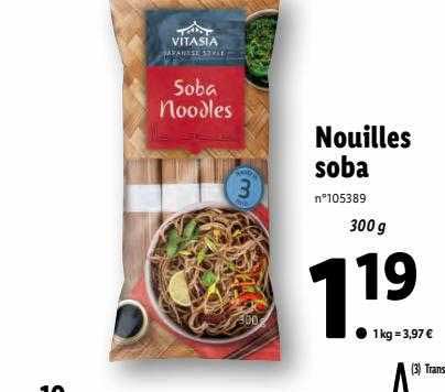 nouilles soba vitasia