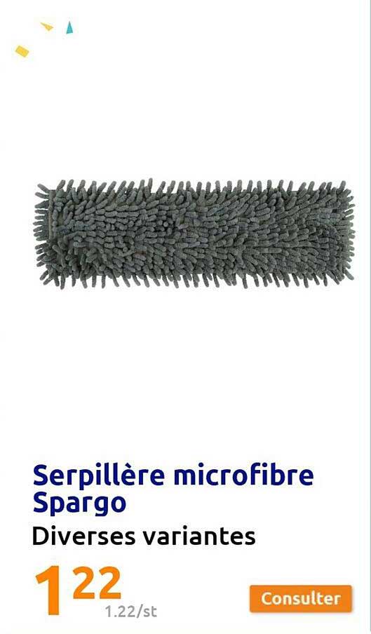 Serpillière Microfibre Spargo