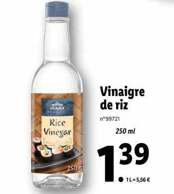 vinaigre de riz vitasia