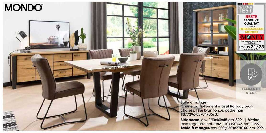 salle à manger mondo