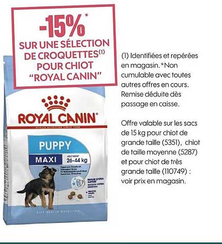 Sélection De Croquettes Pour Chiot "royal Canin"