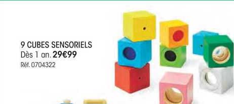 9 Cubes Sensoriels