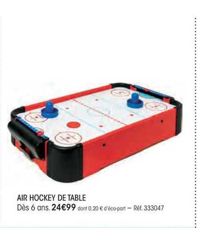 air hockey de table