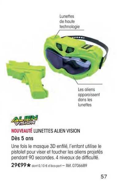 Alien Vision Nouveaute Lunettes Alien Vision