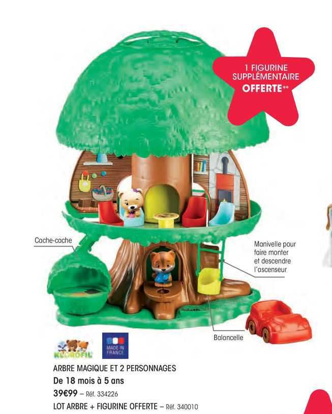 arbre magique et 2 personnages