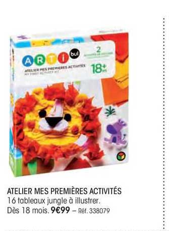 atelier mes premières activités arti bul