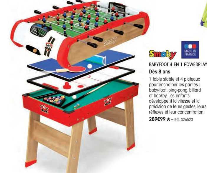 Babyfoot 4 En Powerplay