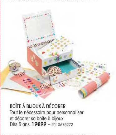 Boite A Bijoux A Decorer