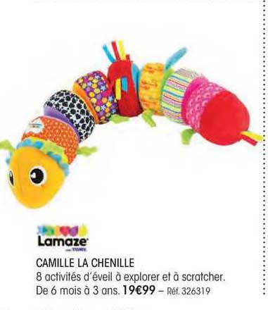 camille la chenille lamaze