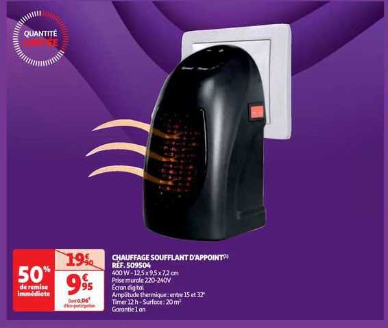 Chauffage Soufflant D'appoint