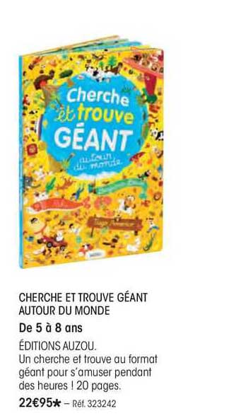 cherche et trouve géant autour du monde