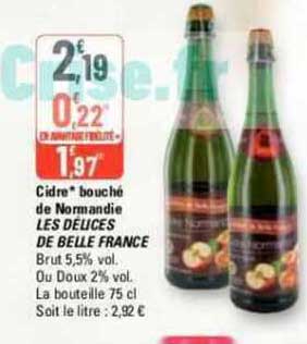 Cidre Bouché De Normandie Les Délices De Belle France