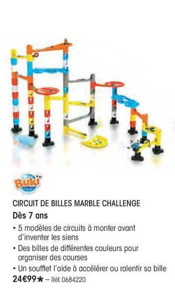 circuit de billes marble challenge bukï