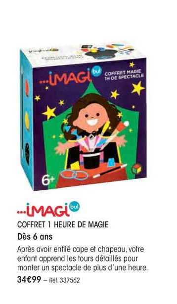 coffret 1 heure de magie
