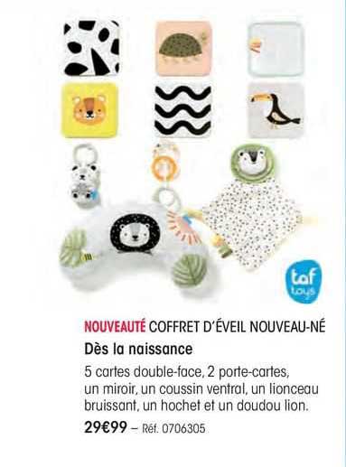 coffret d'éveil nouveau-né