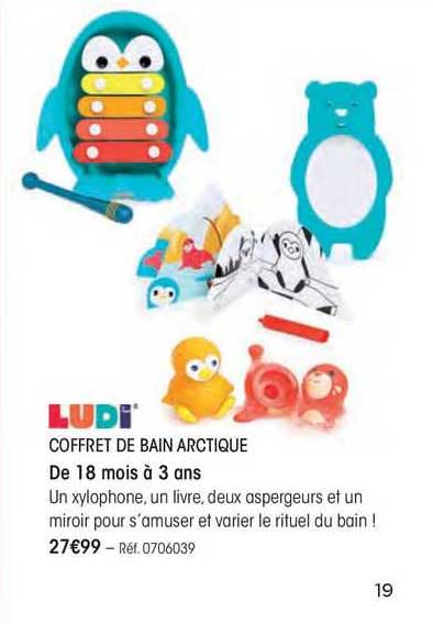 coffret de bain arctique ludi